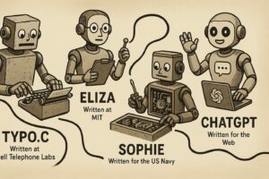 ELIZA, SOPHIE, ChatGPT