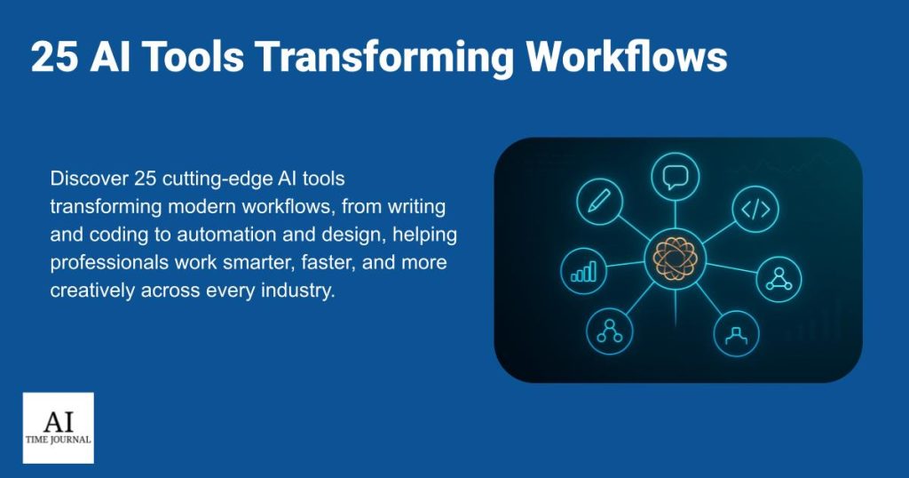 25 AI Tools Powering Workflows Today