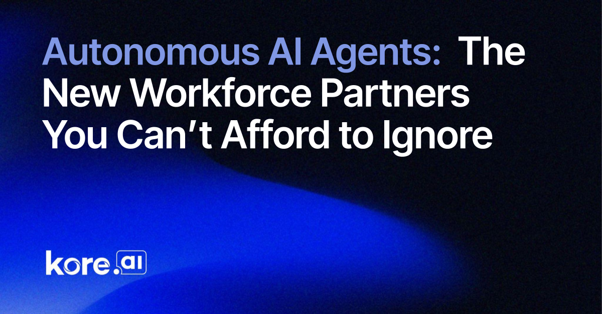 Autonomous AI Agents: The New Workforce...