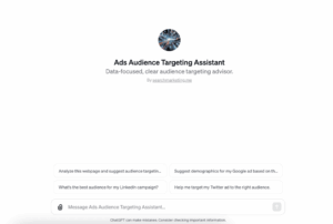 Using GPT to Define Your Ad...