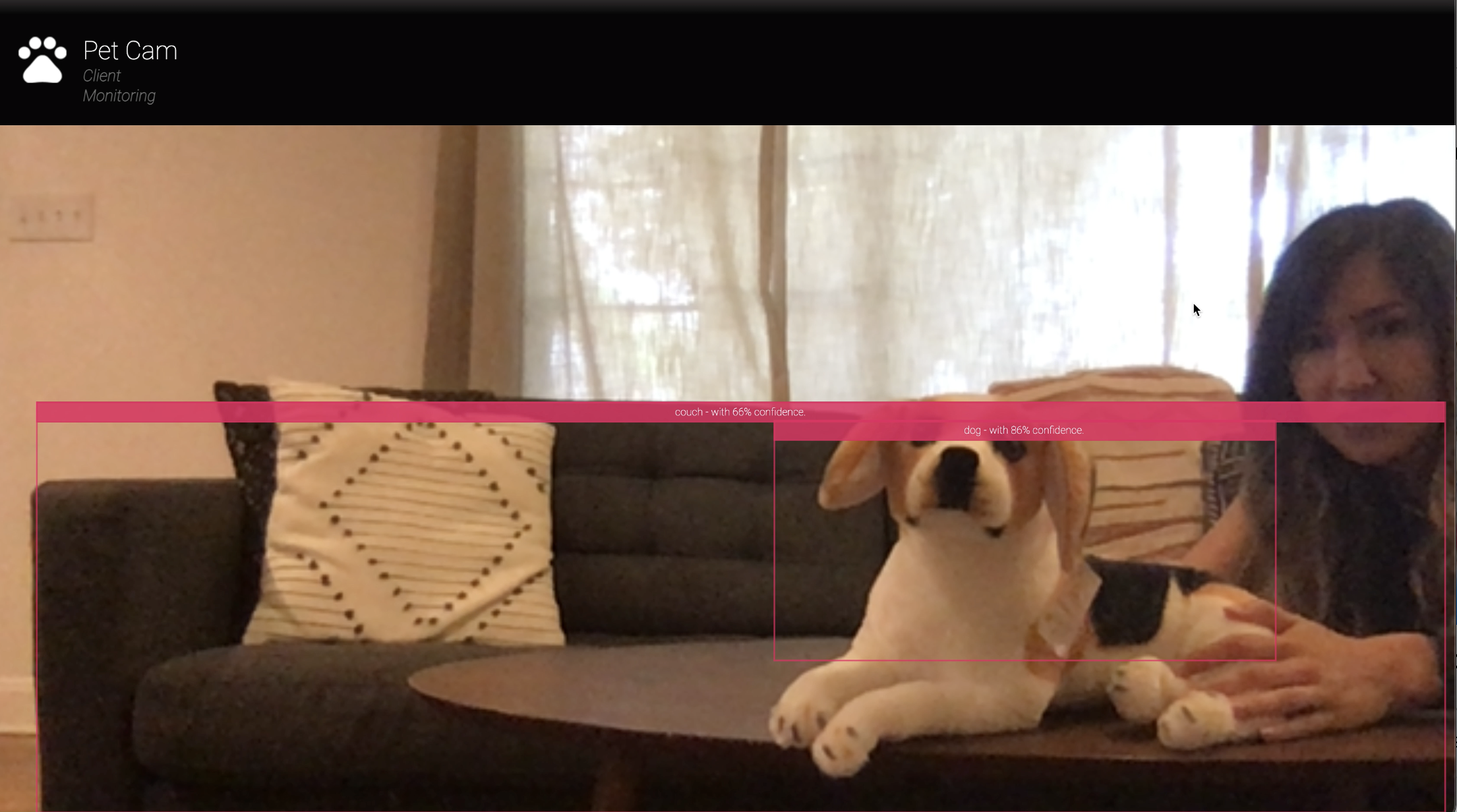 Pet tracking frontend app